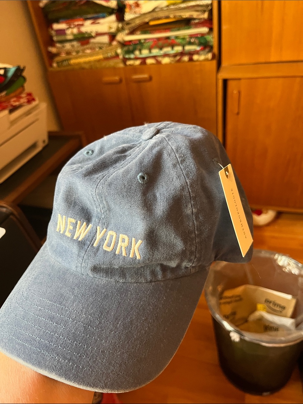 Anthropologie New York baseball hat